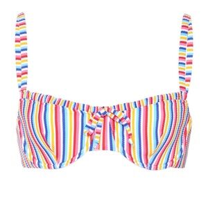 Onia Marilyn Top – Micro Stripe Multi – Small